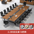 2.2m conference table + 6 chairs [installation included]