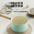 Ceramic saucepan - non-stick, perfect for baby food, instant noodles, and warming milk. suitable for gas and induction cooktops