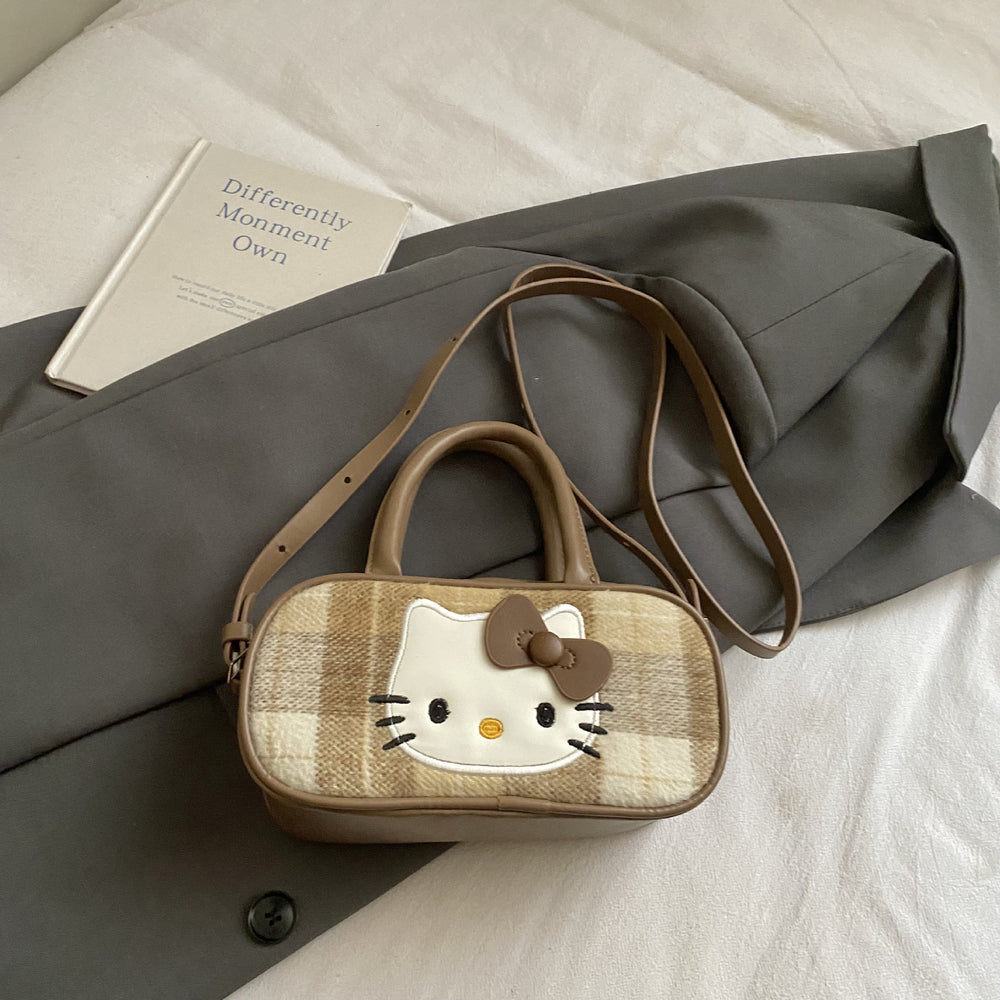New arrivalcuteeasiest for match crossbody bag2025korean stylecasualeasiest for match shoulder baghigh-looking cartoon exquisite satchel bag