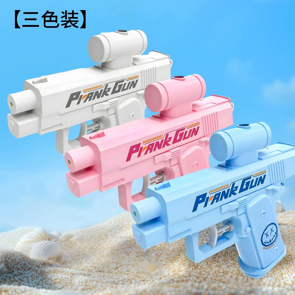 [customized] double-headed prank double-sided reverse water gun creative water gun two-way water gun battle funny small water gun