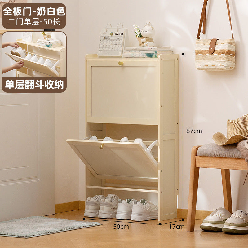 Simple shoe rack household door multi-layer with door dust-proof entry shoe rack shoe cabinet high vertical integrated storage rack