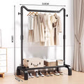 Clothes drying rack floor-standing for home bedroom hanging clothes foldable simple indoor dormitory movable storage rack for drying clothes and hats