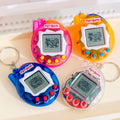 foreign trade electronic pet machine handheld virtual pet machine game console electronic toy game console keychain