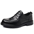Genuine leather men's dress shoes - new arrival, bestseller. business casual, lace-up style, versatile, perfect for groom and wedding
