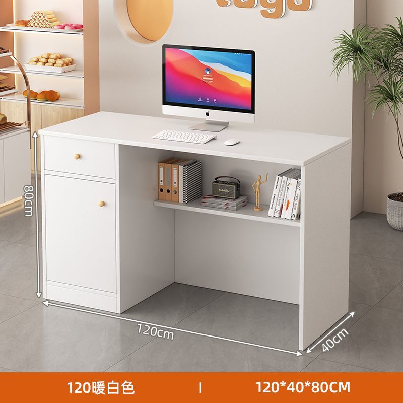 Bar counter, cashier counter, small casual modern convenience store, milk tea shop, reception desk, hair salon, clothing store counter, front desk