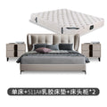 Bed + 2 bedside tables + 511a latex mattress
