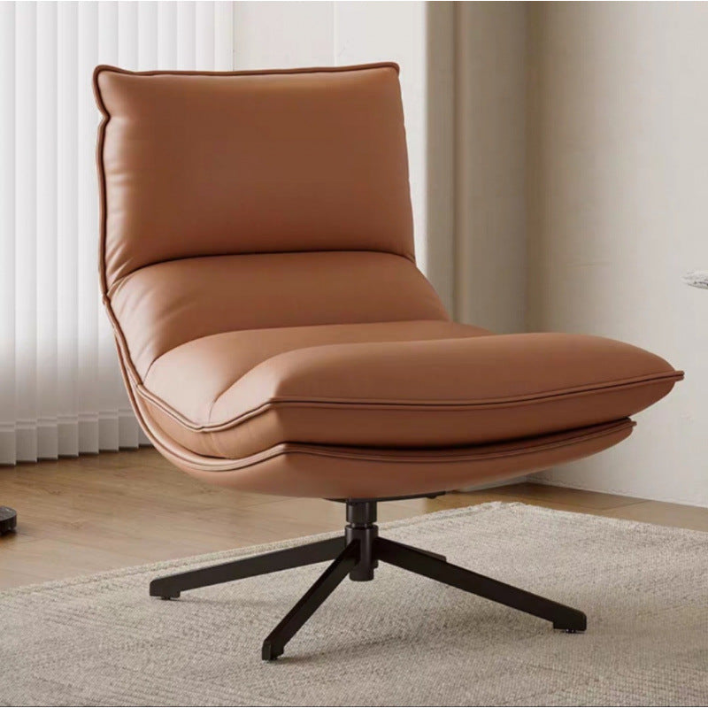 Factory direct rotating lazy sofa chair - designer style recliner for living room or balcony - casual single seater