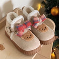 Cute northeastern snow boots for women, 2026 winter new arrival: fleece-lined, extra thick, warm, waterproof, non-slip, low-cut, thick-soled cotton shoes
