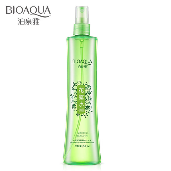 Boquanya plant refreshing toilet water, fresh and pleasant skin care, cooling spray toilet water, cosmetics