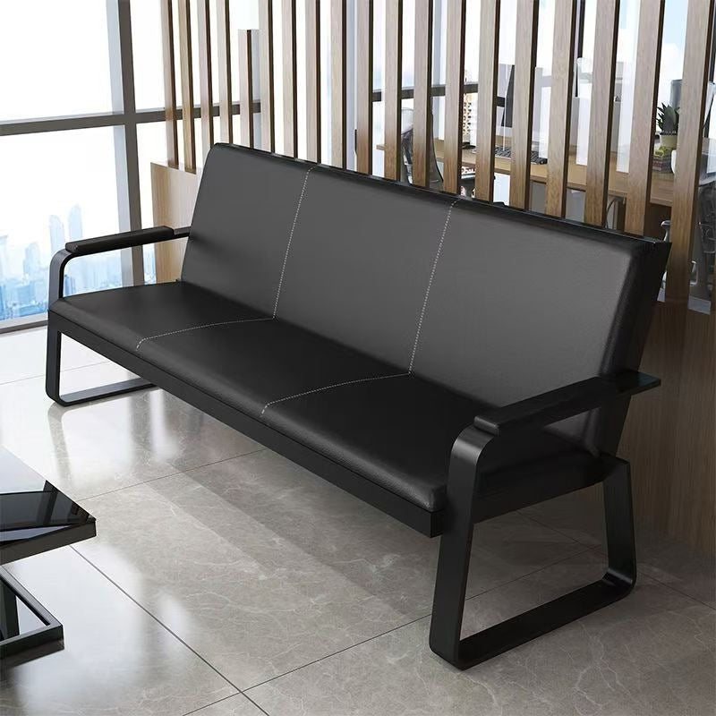 Business office chair bench sofa coffee table combination modern stool business sofa chair reception chair negotiation chair