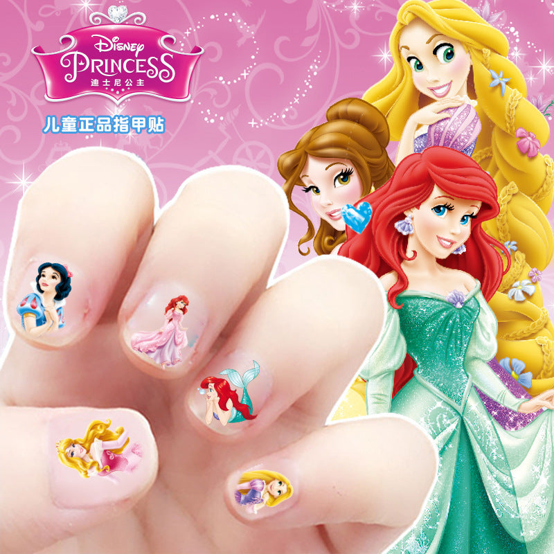 Kids' nail stickers - snow white, frozen, piglet, hello kitty cartoon decals - nail art stickers for baby rewards and decoration