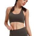 Cross-back shock-absorbing running sports bra for women, high-impact yoga fitness underwear, guangzhou clothing vest style