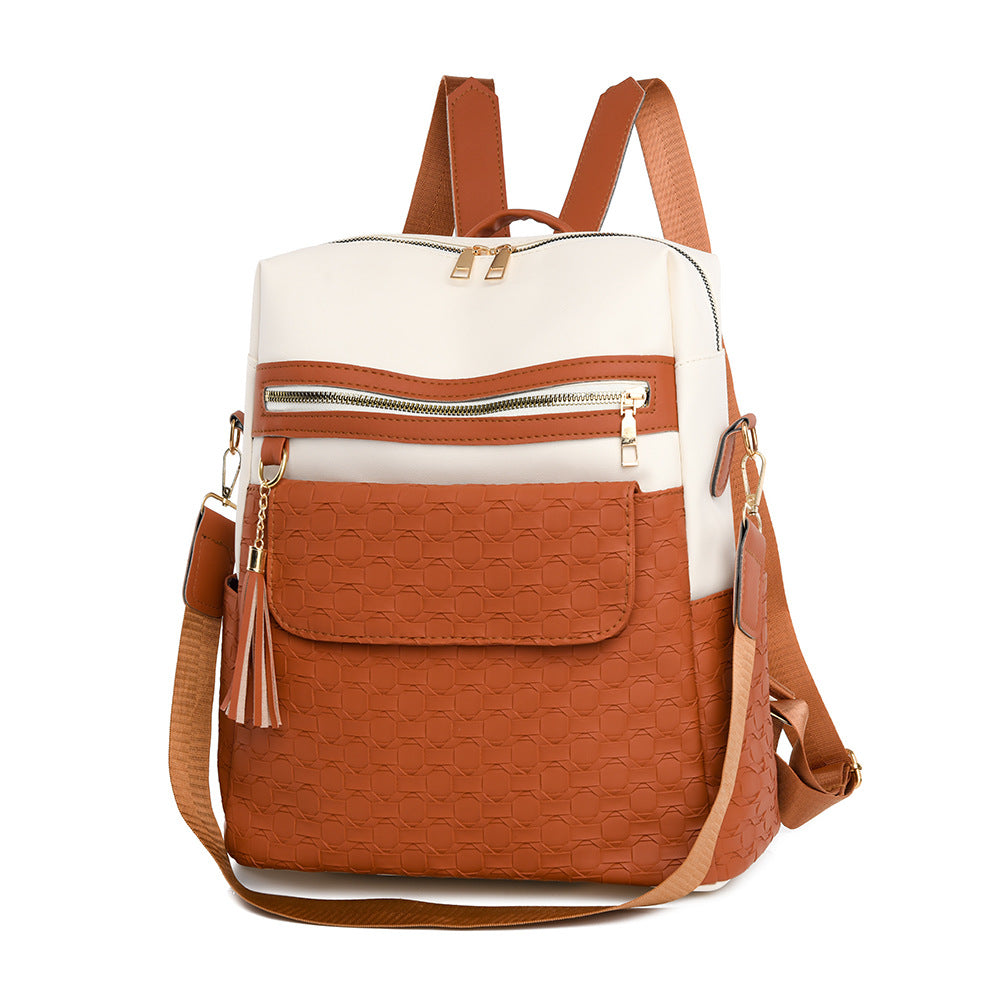 New women's backpack diamond simple fashion versatile temperament can carry high quality large capacity backpack