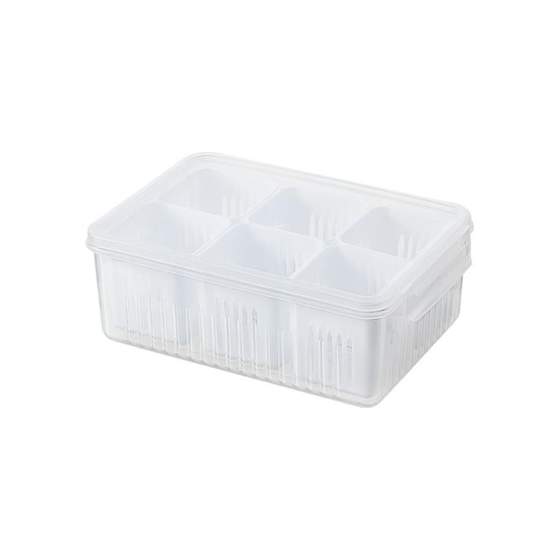 Scallion storage box for home onion ginger garlic crisper wholesale kitchen refrigerator fruit food crisper drain box