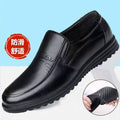 【military-grade leather shoes - premium quality】100% full grain cowhide leather, clearance sale! soft sole leather shoes for men, perfect for casual and business wear