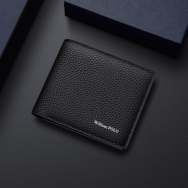 Emperor Paul Men's Wallet Leather Wallet Business Casual Versatile Wallet Men's Multi-Card Wallet Men's Card Holder