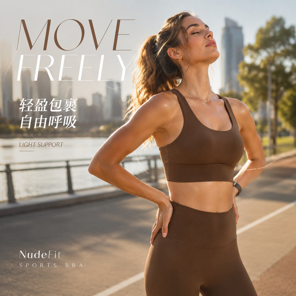 New arrival cross back yoga bra double-sided brushed nude high-strength bubble wrap push-up sports intimatesdw002