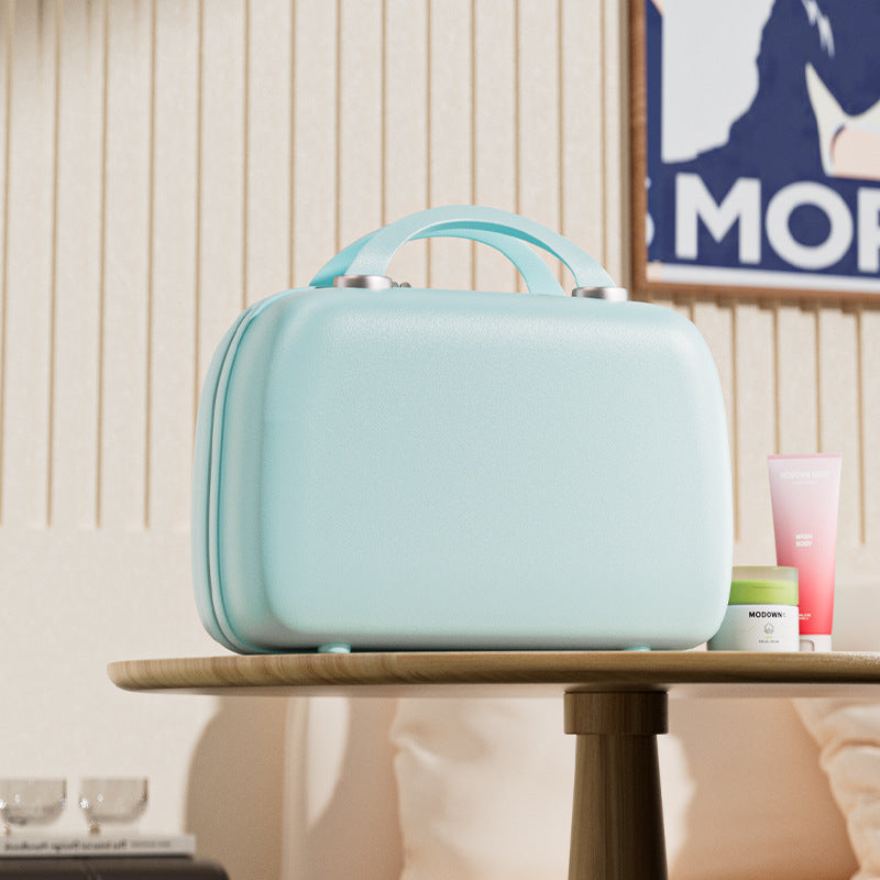 Premium Mini Suitcase Portable 14 Inch Small Storage Large Capacity Portable Gifts High Value Makeup
