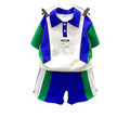 Boys' summer outfit set:  new cool & stylish short-sleeve two-piece set for baby boys - trendy summer fashion for kids