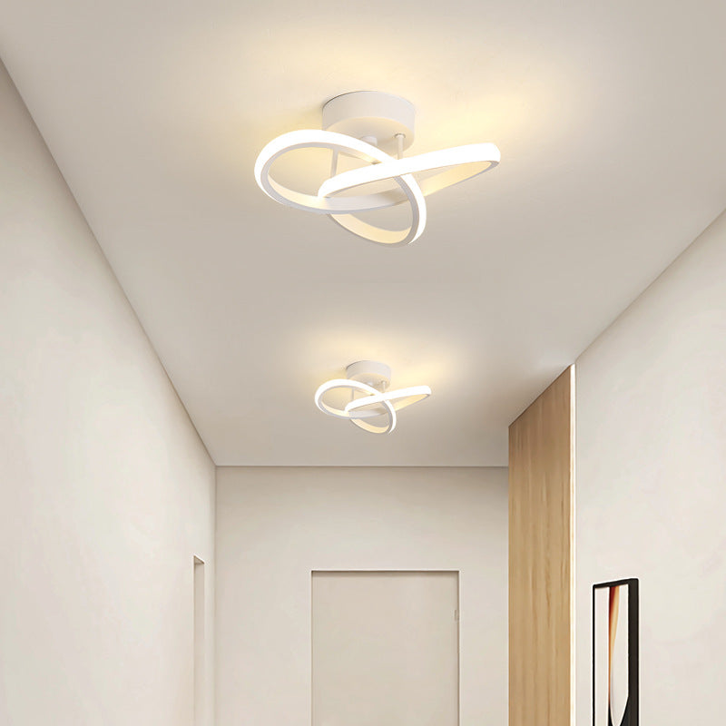 Aisle light led simple modern balcony corridor entrance foyer lighting creative Nordic cloakroom entrance lighting
