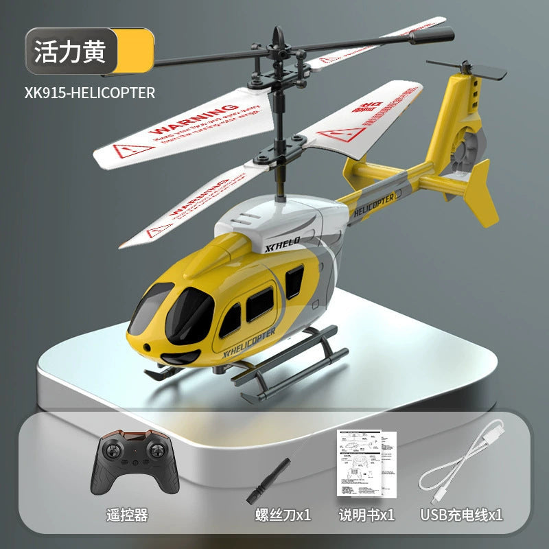 New 3-channel remote control helicopter - durable, responsive, and ready for cross-border dropshipping! perfect for kids