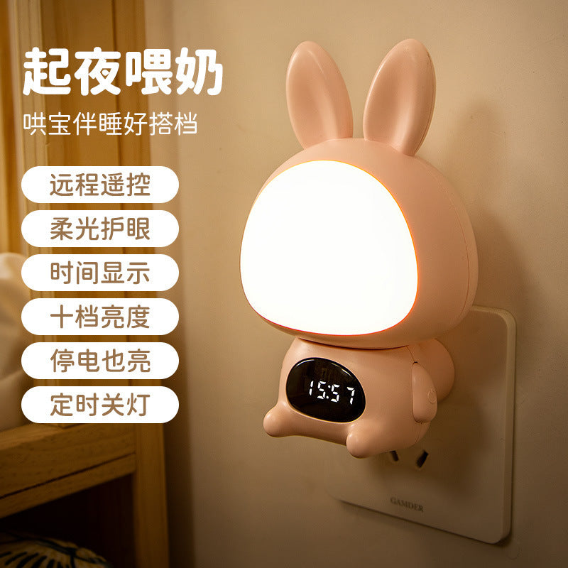 Plug-in motion sensor light - smart home hallway light, elderly night light, automatic night charging night light