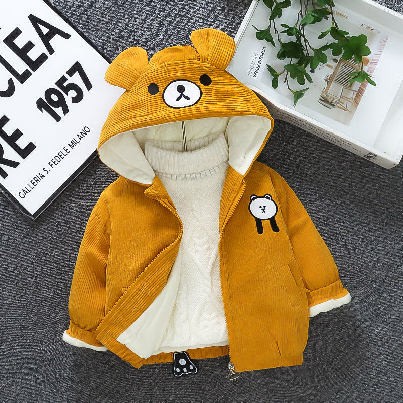 Boys and girls autumn outwear baby autumcardigan outerwear kidsk-stylespring & fall windbreaker factory direct sales