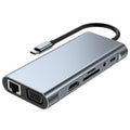 in stock type-c docking station mac multi-interface laptop expander eleven-in-one docking station