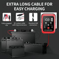 Ultra-thin 6v 12v car battery charger 12v motorcycle battery repair type agm european standard british standard