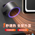 wall-mounted & desktop space heater - portable electric heater for home, office, and dorm room (110v)