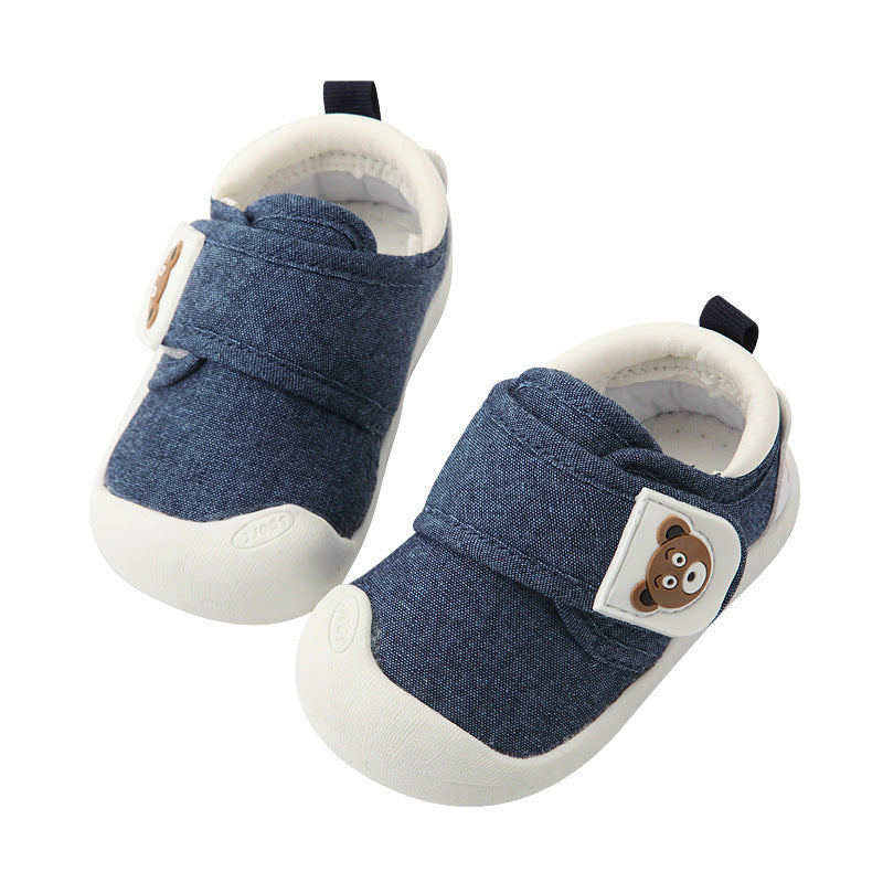 autumn collection: new fall toddler shoes for baby girls (0-1-3 years) - soft cloth spring/autumn first walker shoes for baby boys