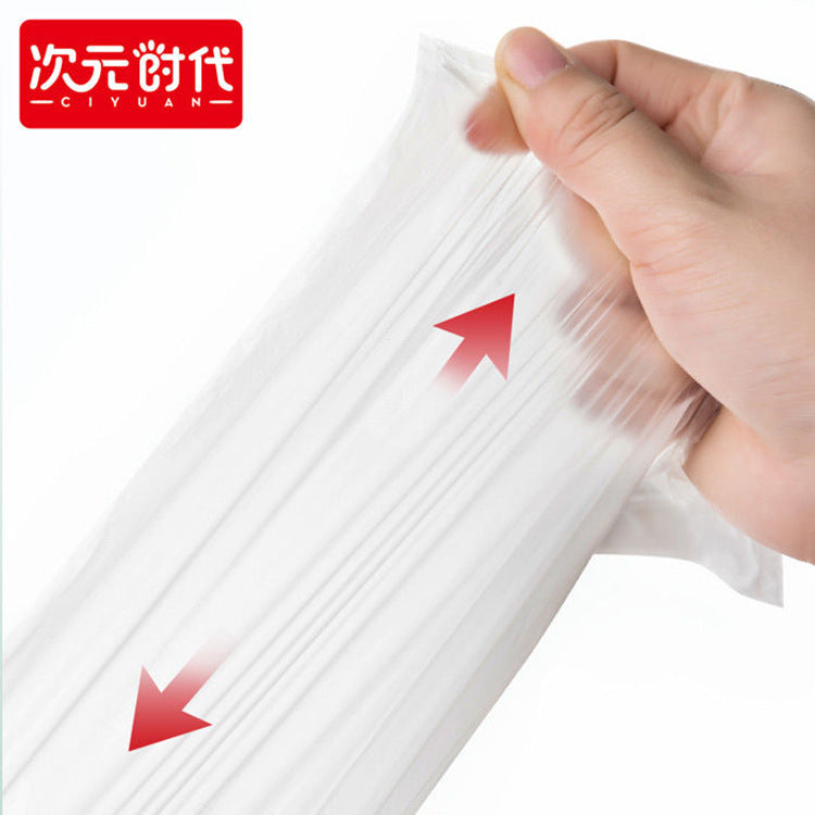 Wholesale children's toilet cleaning bags, disposable toilet trash bags, baby thickened poop bags, biodegradable bags