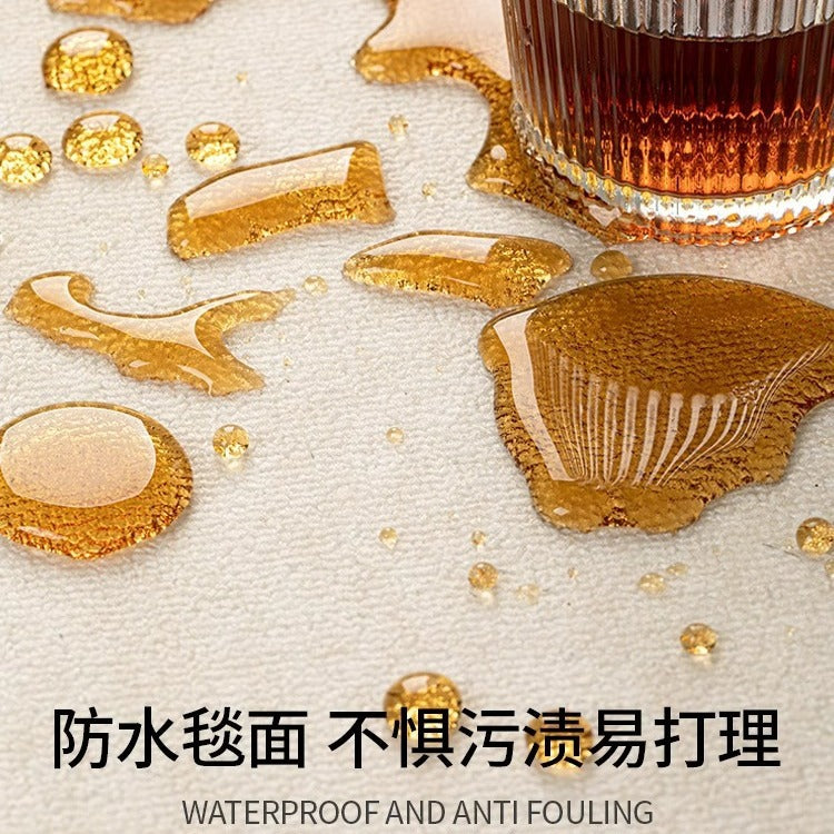 Carpet living room  new style wipeable and no-wash fall and winterthickenedaccessible luxuryclassyfor home room sofa coffee table floor mat