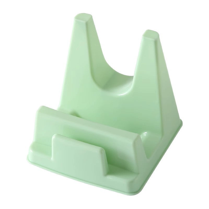 Pot lid rack Household chopping board shelf Shelf Knife holder Cutting board rack Kitchen nail-free hole Multifunctional cutting board rack Plastic