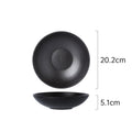 Matte black bowl small