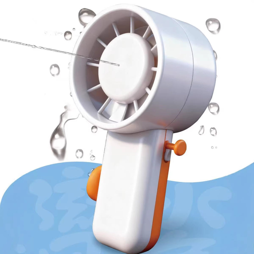 prank fan water gun toy kids prank decompression summer outdoor water gun prank artifact wholesale