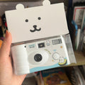 Self-deprecating bear film disposable point-and-shoot camera color black and white retro negative film with flash - birthday gift