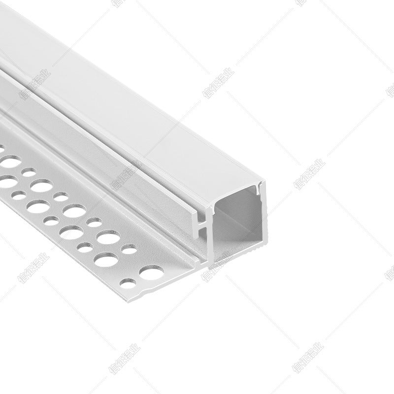 Double eyelid unilateral upward lighting linear light strip living room ceiling linear light strip side luminous aluminum slot linear light slot