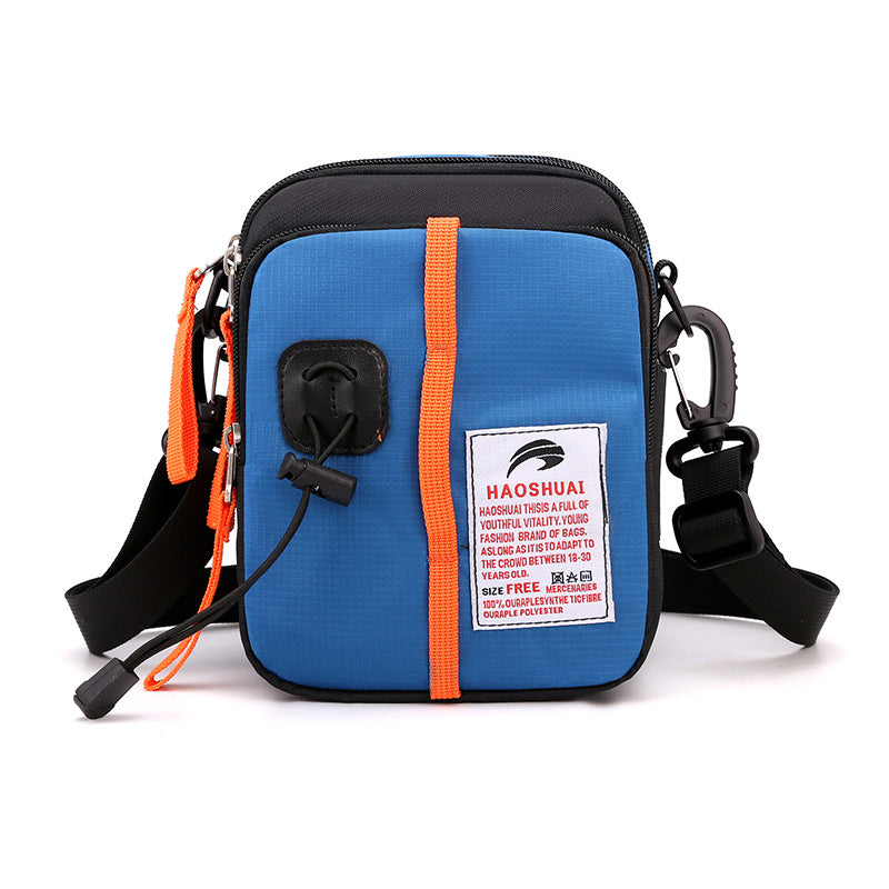 New trendy men and women shoulder bag casual fashion messenger bag multi-functional outdoor small bag sports travel bag