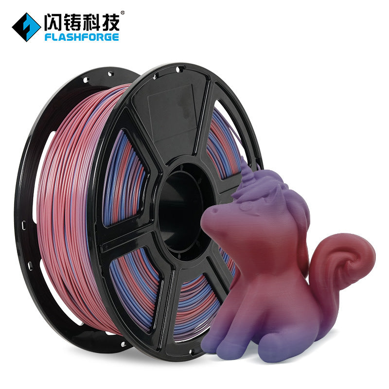 Flash casting PLA environmentally friendly degradable wire diameter stable multi-color optional bubble-free 1kg 3D printing consumables