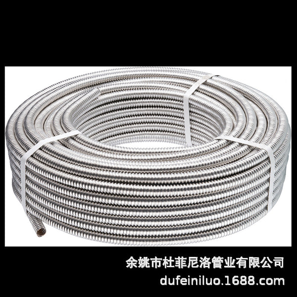 Factory 304/316L stainless steel bellows gas pipe pipe fittings engineering high pressure explosion-proof metal hose