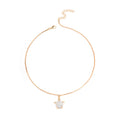 Wholesale alloy round pendant necklaces - european & american style, rhinestone embellished, unique round disc design, long layered necklace, choker