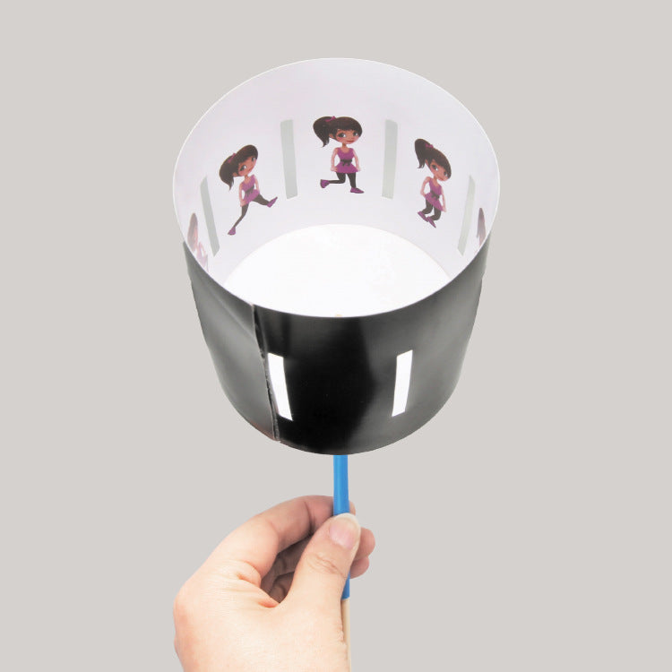 Technology small production Fenach mirror science experimental equipment primary school children's small invention puzzle DIY handmade bag