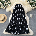Big black polka dots