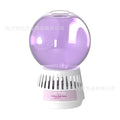 Inverted aromatherapy crystal ball air freshener - creative indoor scent diffuser for bathroom odor elimination and toilet deodorizer