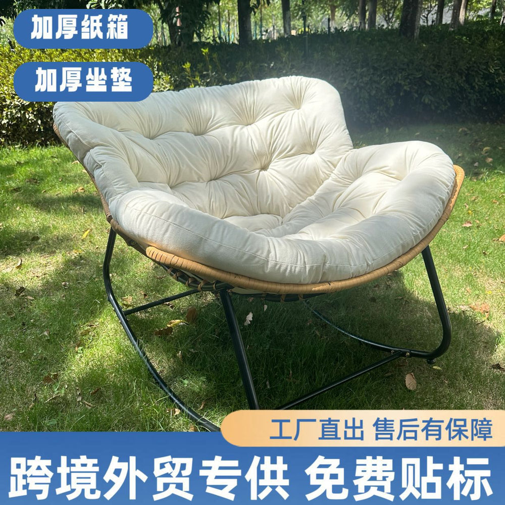 Bird's nest rocking chair rocking chair recliner single lazy sofa balcony adult nest chair reclining chair can sleep