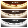Self-adhesive 220v led strip light, 10cm linear light, decorative trunking for stairs, display cabinets, waterproof high-brightness led light bar