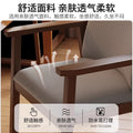 Solid wood computer chair - swivel, backrest, makeup vanity chair, office sofa chair, office chair - perfect for girls' bedrooms