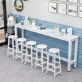 Wall-mounted home bar stool, balcony bar stool, high bar stool, bar table, rental apartment long table, commercial bar table and chairs