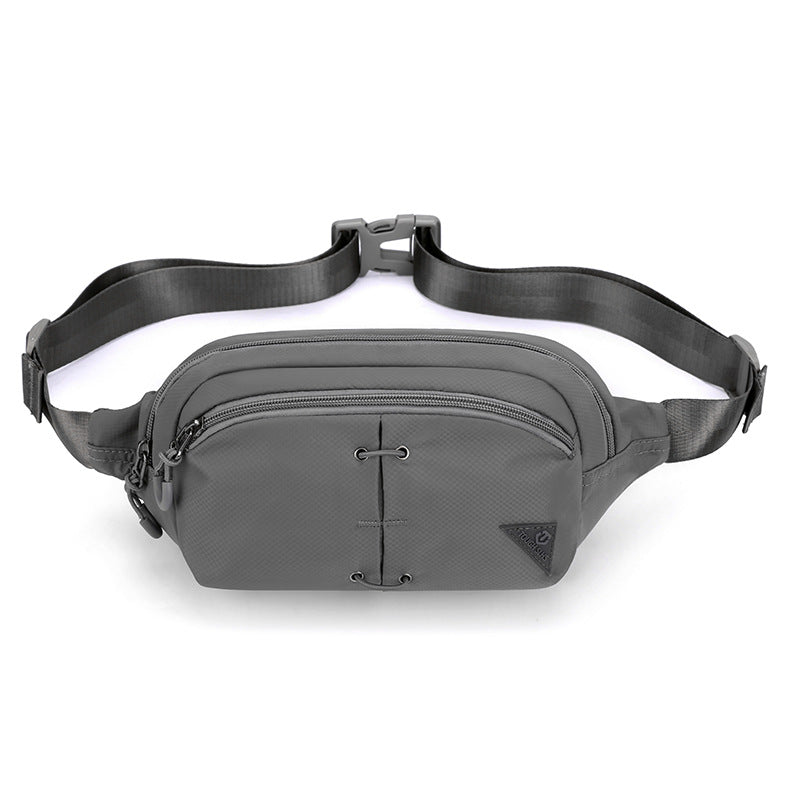 Cross-border new outdoor sports fanny pack waterproof breast bag messenger bag fitness running mobile phone storage bag cycling fanny pack